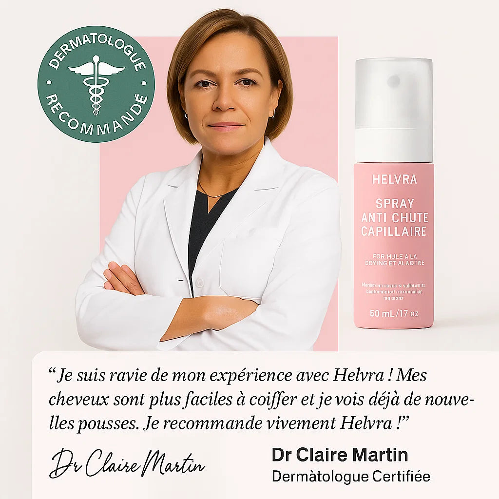Spray Anti-Chute Capillaire || Recommandé par les dermatologues